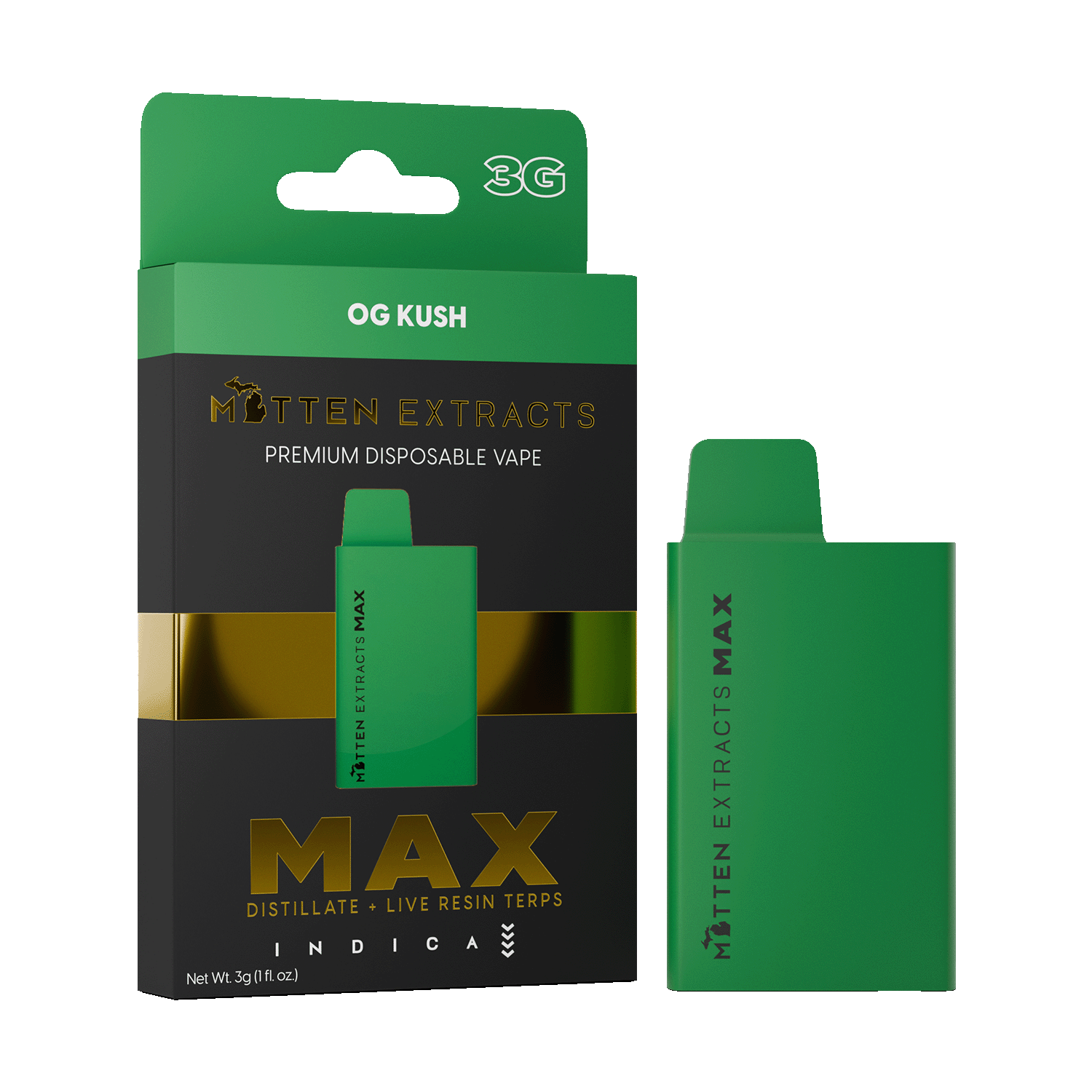OG Kush MAX Disposable Vape