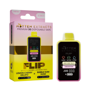 Lemon Cherry Gelato X Bubblegum Kush FLIP Disposable Vape 2G