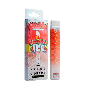 Strawberry Ice +Plus Disposable Vape 2g