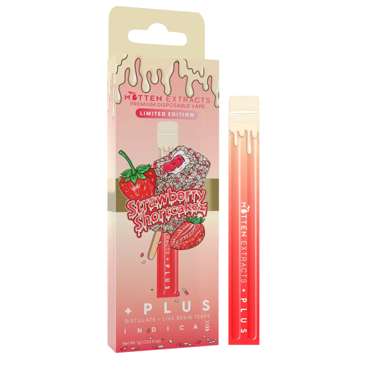 Strawberry Shortcakez +Plus Disposable Vape 1g
