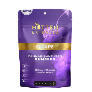 Grape Gummies 200mg (10 Pack)