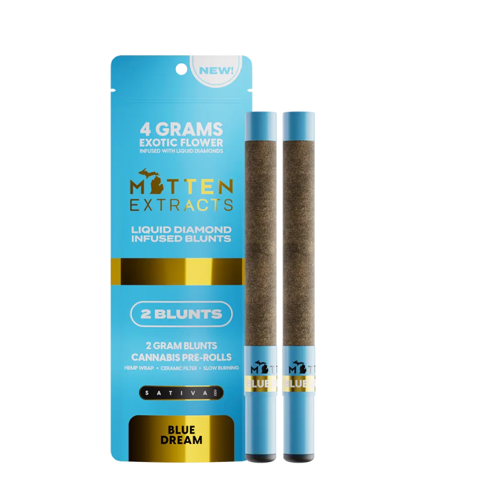 Blue Dream Infused Blunts 4g (2 Pack)