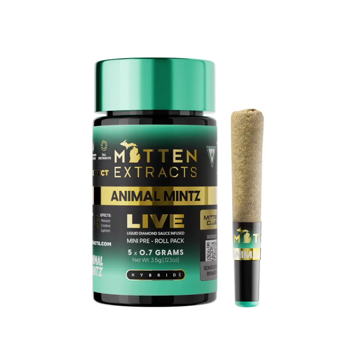 Animal Mintz LIVE Infused Pre-Roll Minis 3.5g