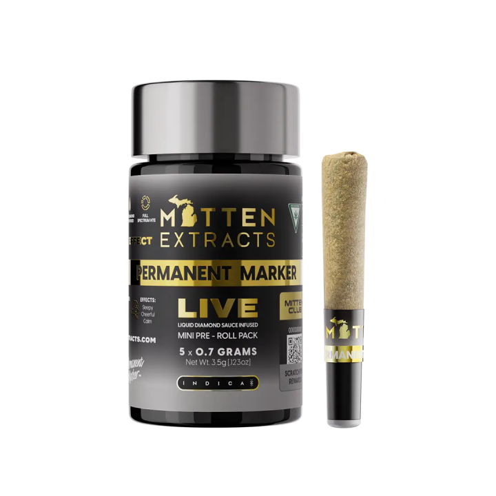 Permanent Marker LIVE Infused Pre-Roll Minis 3.5g