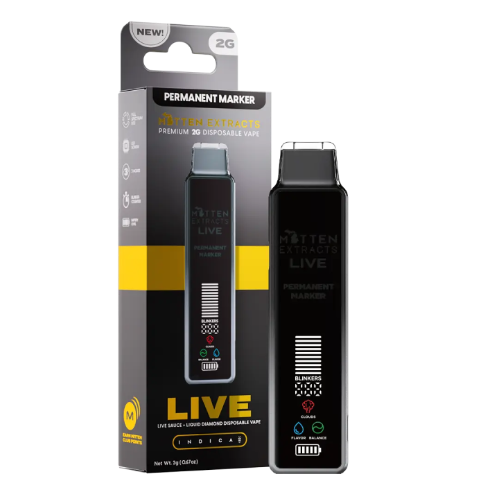 Permanent Marker LIVE Disposable Vape 2g