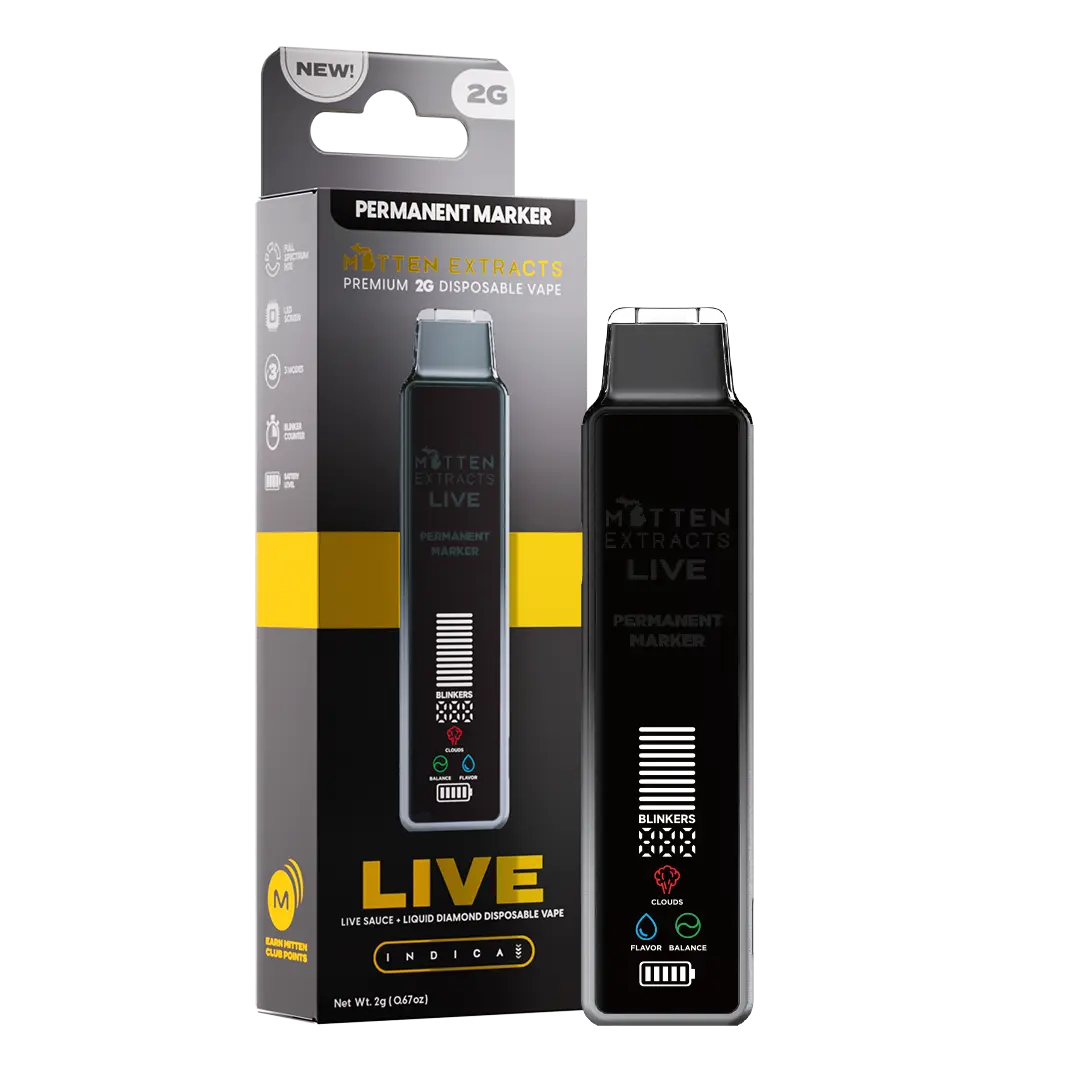 Permanent Marker LIVE Disposable Vape 2g